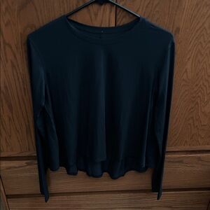 lululemon athletica Black Long Sleeve Tee